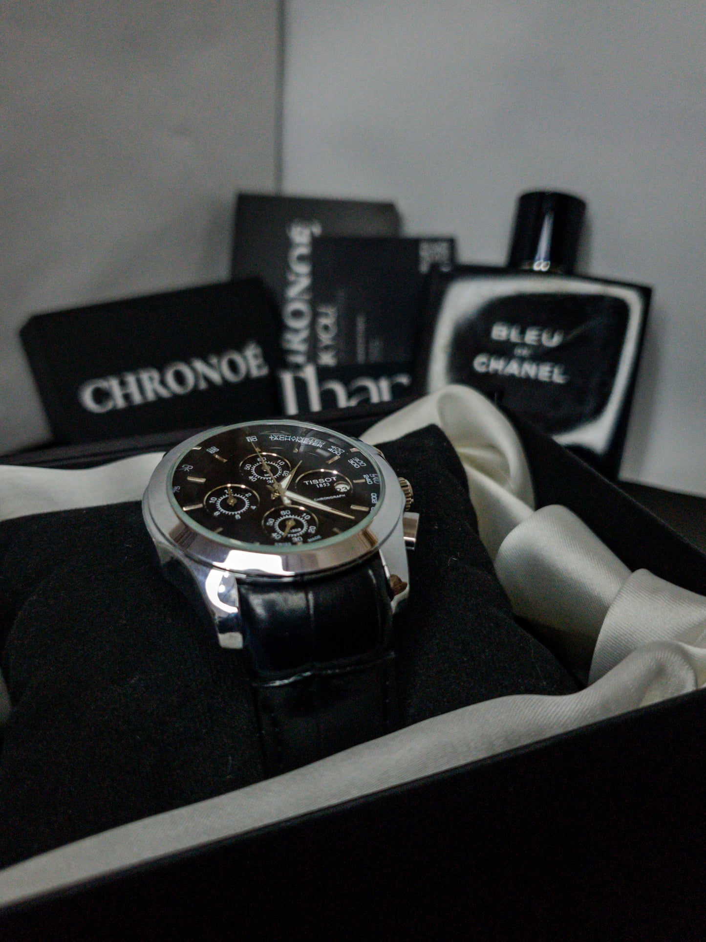Tissot 1853 Chronograph - Black Silver - LUXE Edition (60% OFF)