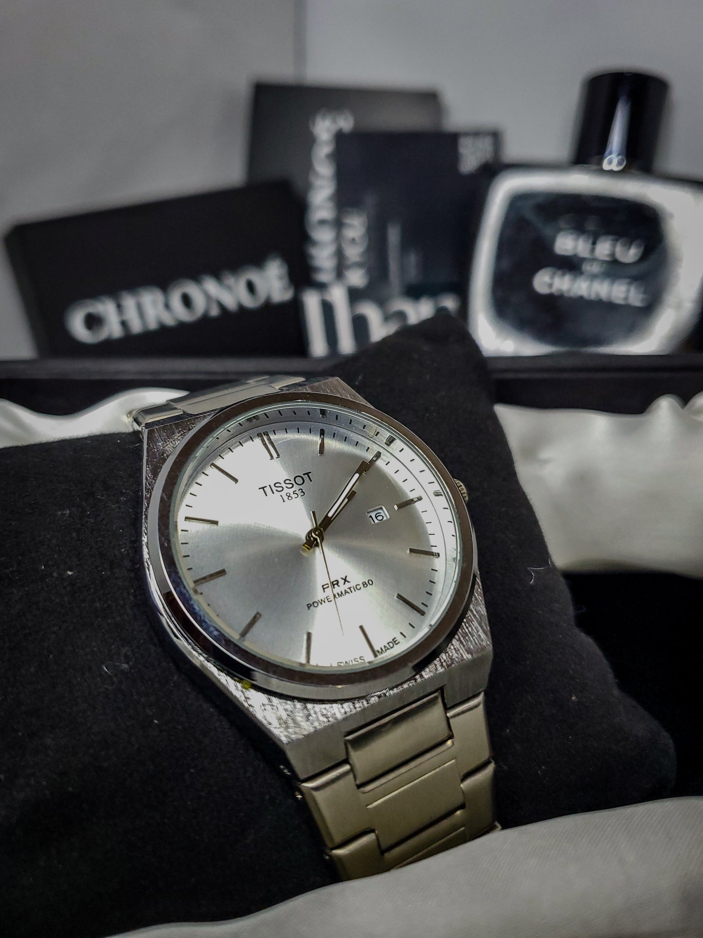 Tissot PRX 1853 - Mineral glass - Noir Edition (60% OFF)