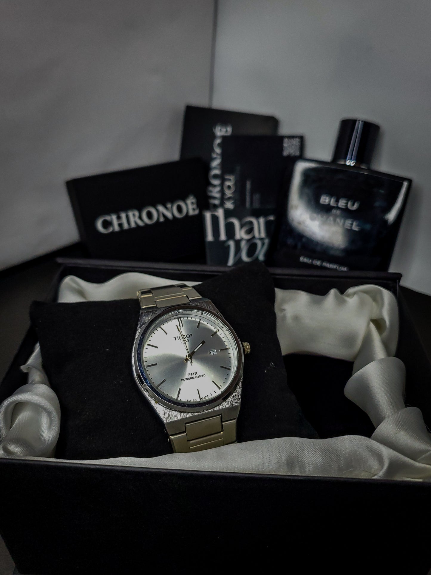 Tissot PRX 1853 - Mineral glass - Noir Edition (60% OFF)