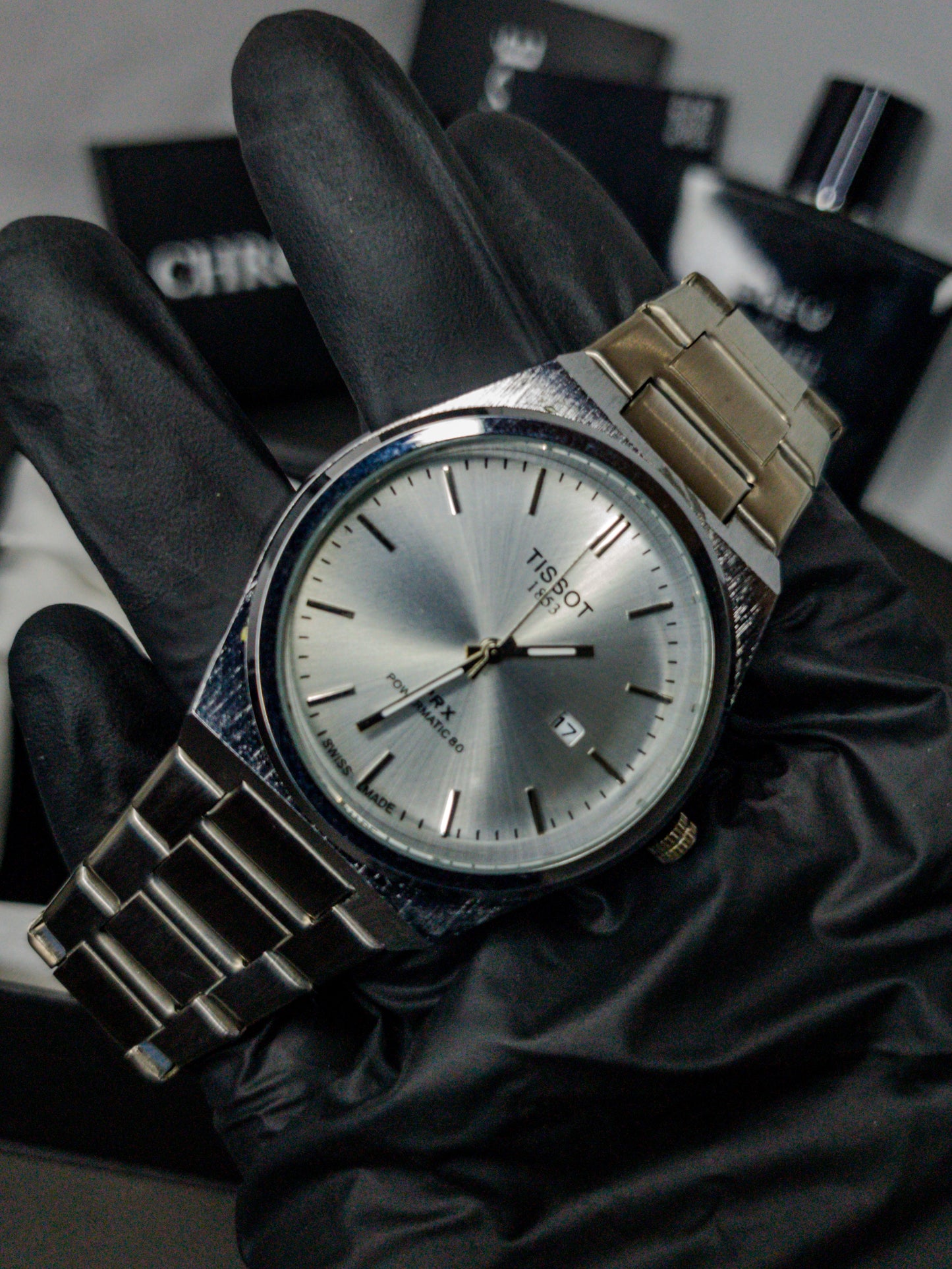 Tissot PRX 1853 - Mineral glass - Noir Edition (60% OFF)