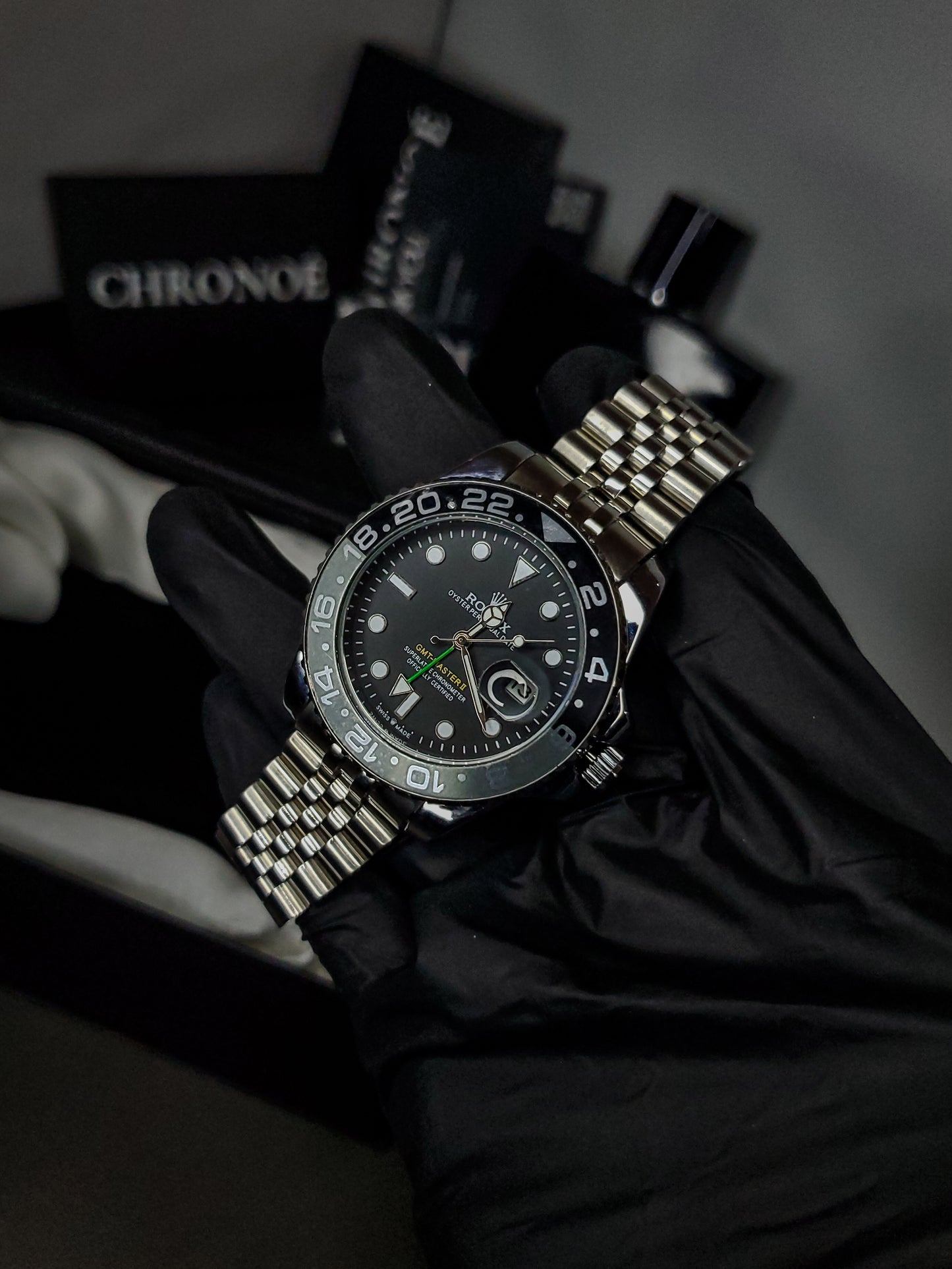 GMT Master II - Grey Black - Luxe Edition (60% OFF)