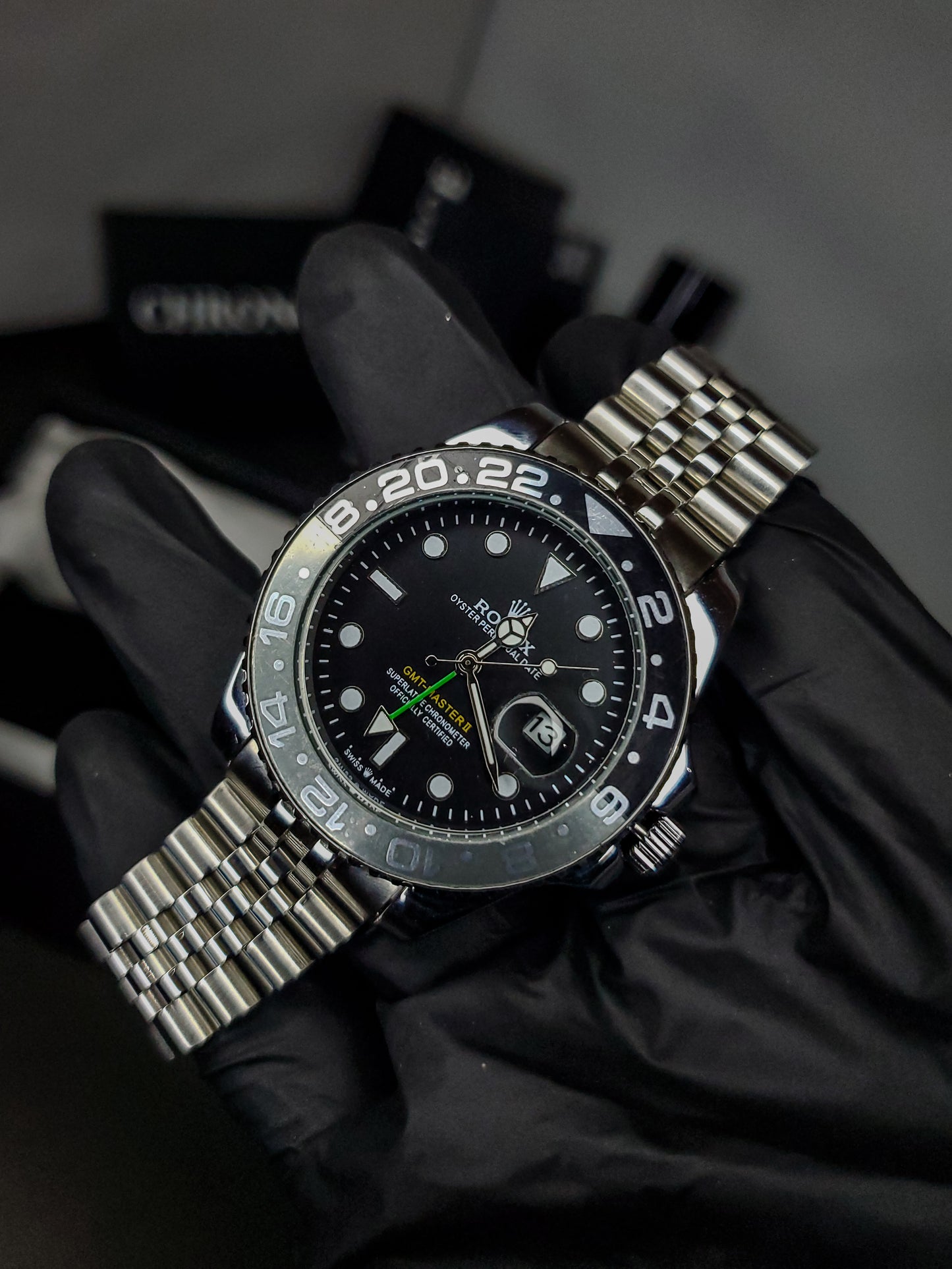 GMT Master II - Grey Black - Luxe Edition (60% OFF)