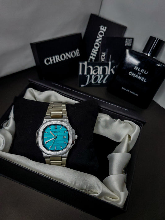 Patek Philippe Nautilus - Tiffiny Dial - Noir Edition (60% OFF)