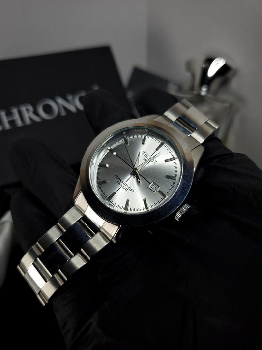 Tissot Powermatic 80 - Silver Dial - Luxe Edition (60% OFF)